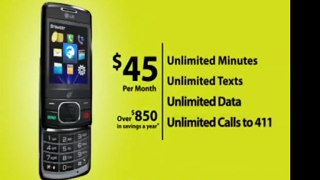 What...Unlimited Cell Phone Plan $45 - That's Straight Talk