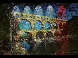 LE PONT DU GARD ©PHOTOS ET PHOTOS PEINTURES MARTINE ANCIAUX© TELEVISION