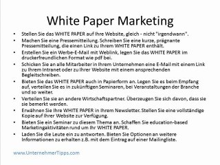 Whitepaper Marketing: Wissenschaftlich fundierte Inhalte