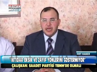 iktidar eksik ve zayıf yönlerini göstermiyor