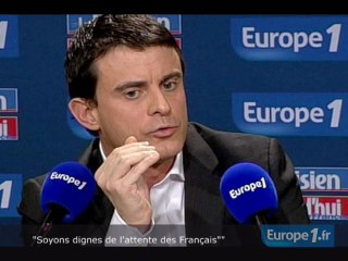 "Soyons dignes de l'attente des Français"