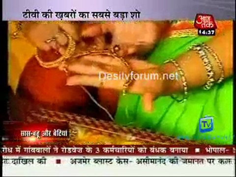 Saas Bahu Aur Betiyan [AajTak News] - 6th May 2011-Part1
