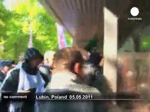 Poland: miners riot for pay rise - no comment