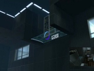Portal 2 coop 08 Le tube gravitationel inversé
