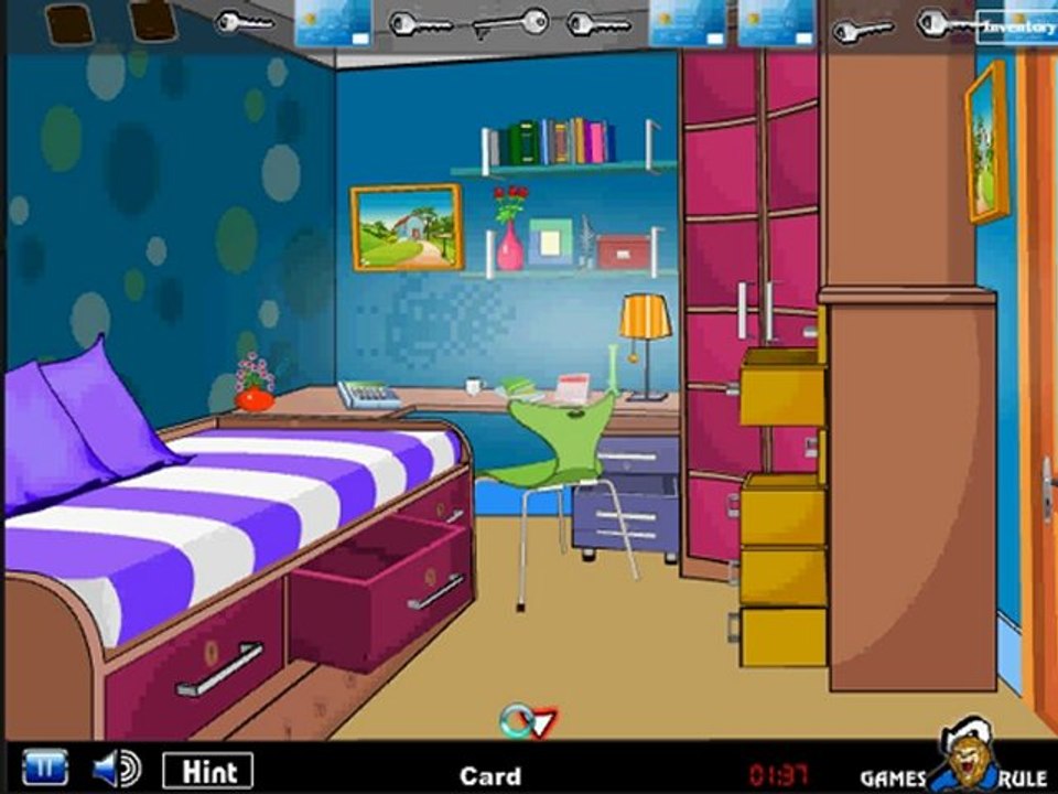 Small Keys Room Escape walkthrough