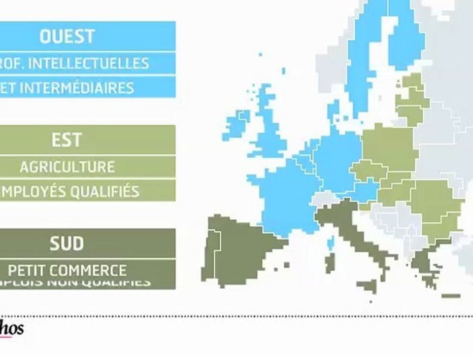 Infographie : Emploi, l'Europe se transforme