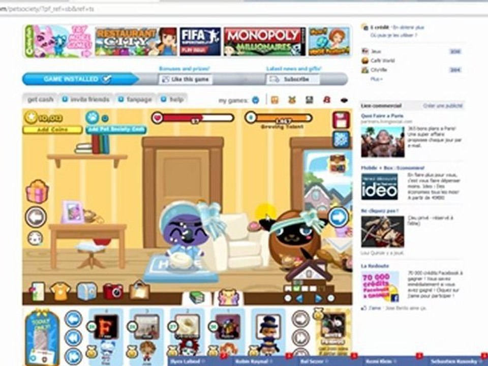 astuce pet society