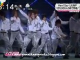 Hey Say JUMP-singing OVER song , in yokohama arena