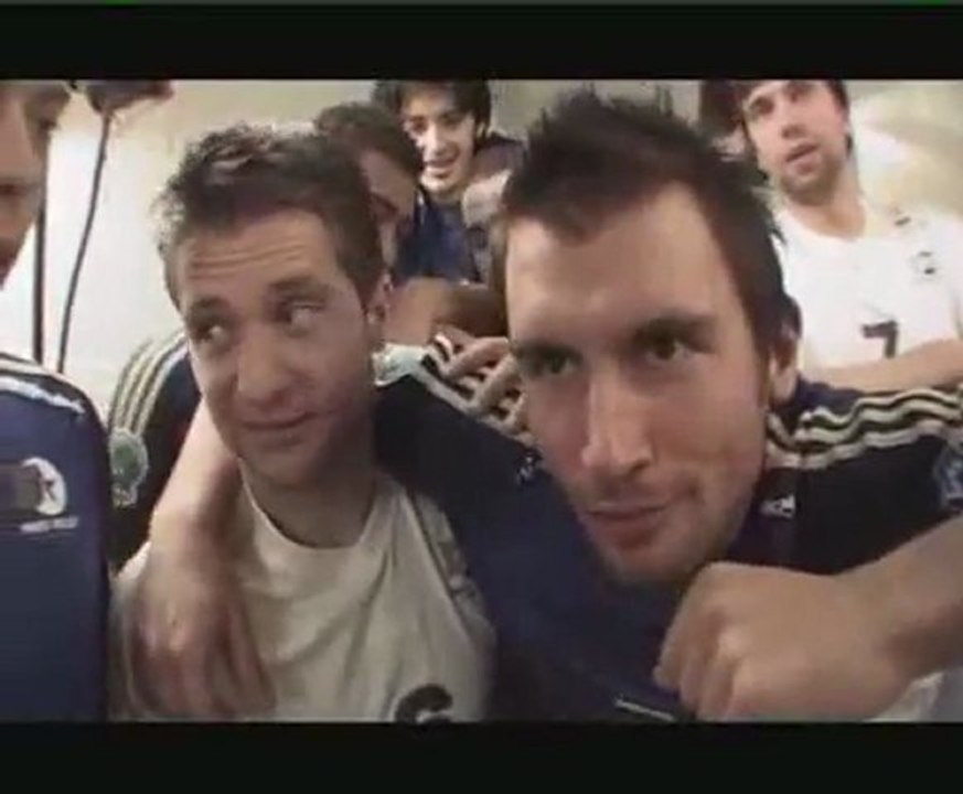 Séance photos sexy pour la carte de voeux du Paris Volley