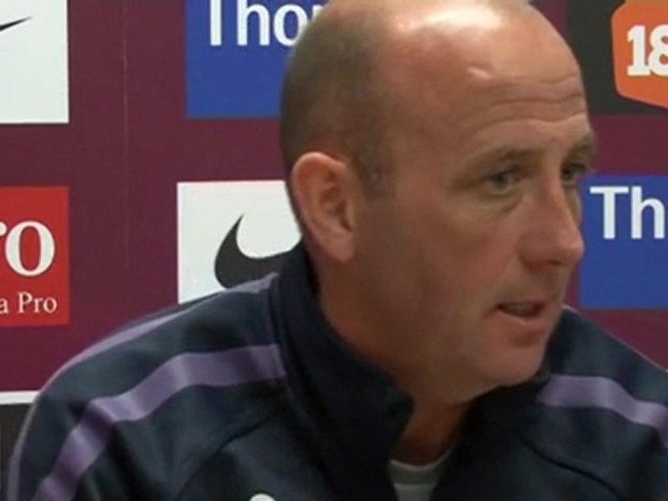 McAllister's Wigan press conference