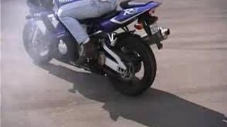 Yamaha r6 burnout