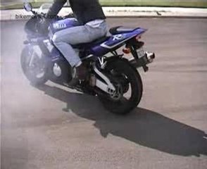 Yamaha r6 burnout