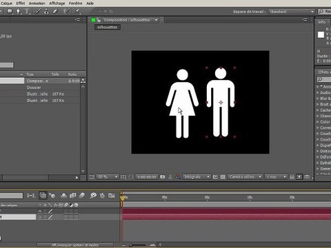 After Effects CS5 : Importation de fichiers Illustrator