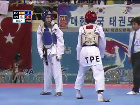Gonzalez Joel - Wei Chan Yang (58kg semifinal World Taekwondo Championships 2011)