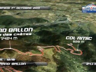 Rallye de France Alsace - The 2011 route