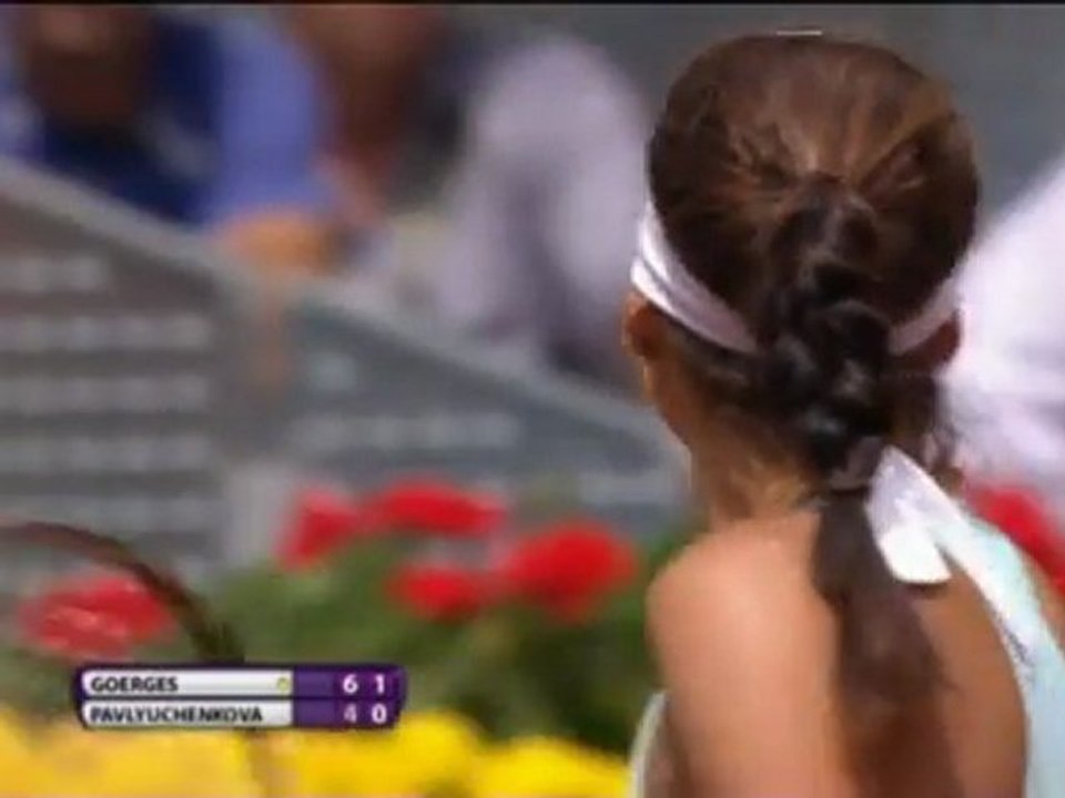 Madrid - Görges im Halbfinale