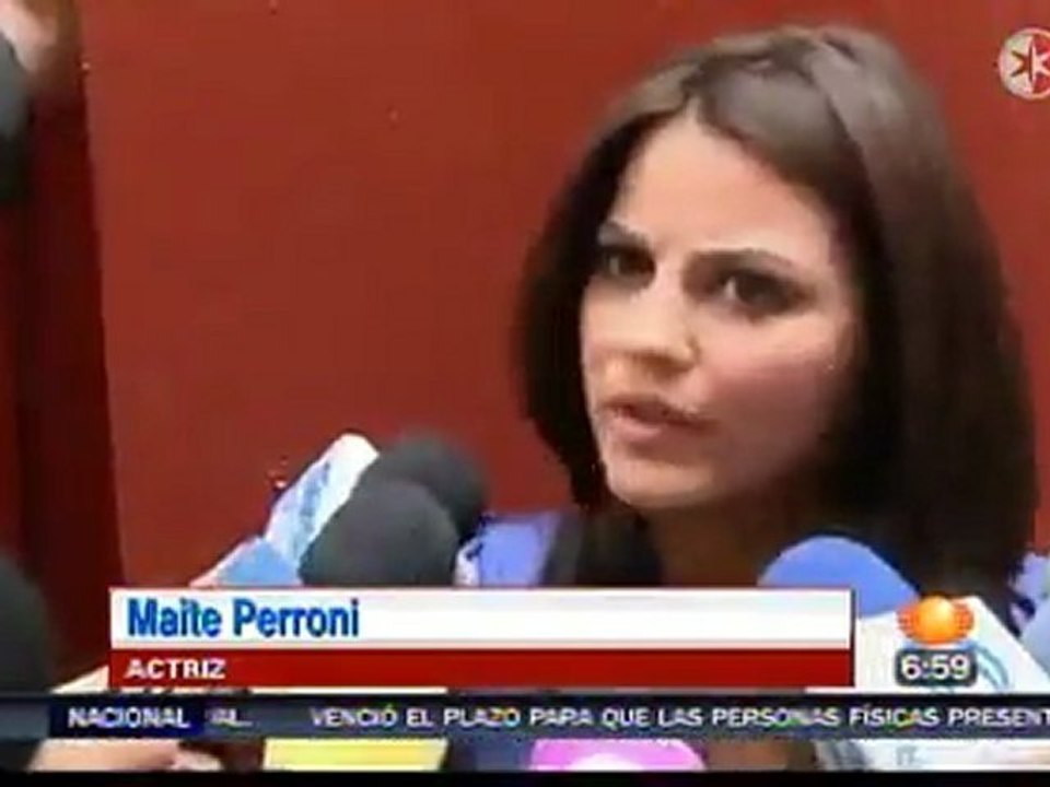 Maite Perroni no será Aventurera