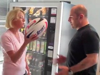 Brigitte Lahaie plaque Vincent Moscato