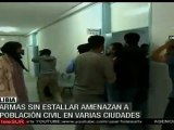 Armas sin estallar amenazan a la población libia