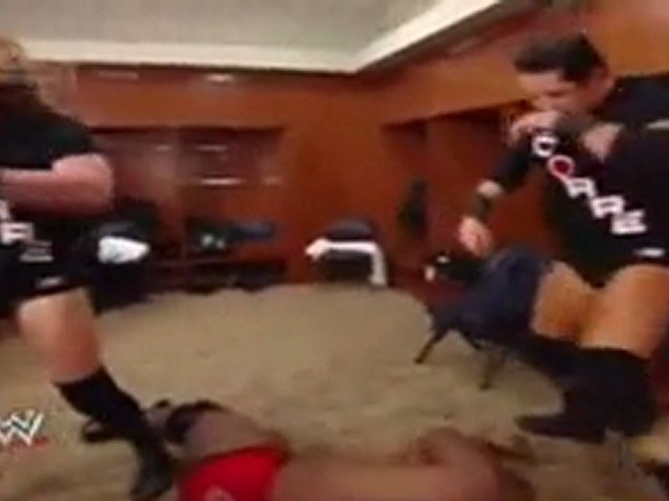 The Corre backstage 5-6-11