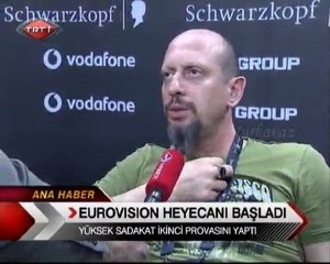 Eurovision 2011 Yüksek Sadakat şov provası