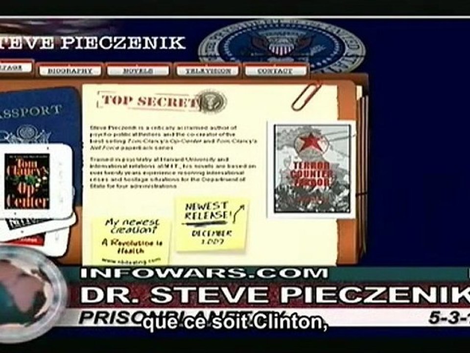 1/6 Dr Steve Pieczenik témoigne sur Ben Laden