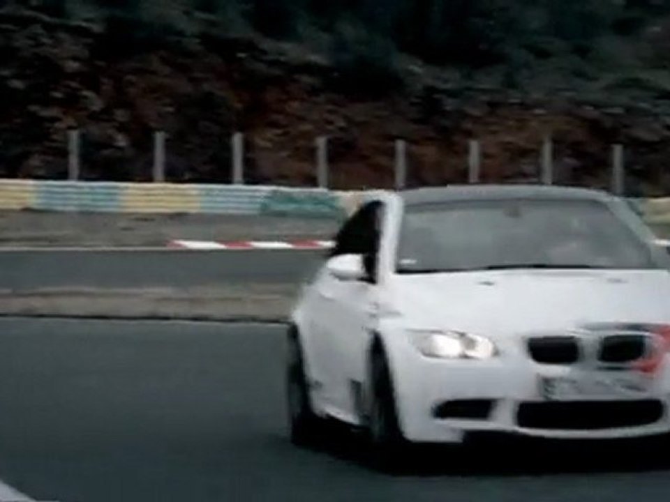 Course poursuite BMW M3 VS BMW RR