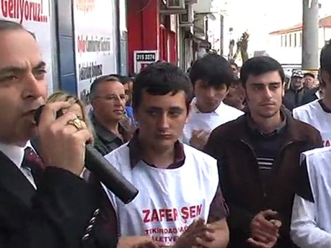 CGB Bağımsız Tekirdağ Milletvekili Adayı Zafer Şen'in Hayrabolu Seçim Bürosu Açılışı
