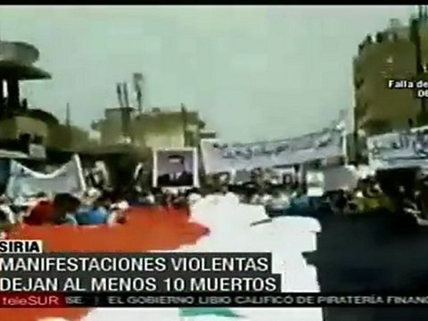 Al menos 10 muertos dejan ataques de infiltrados en Siria