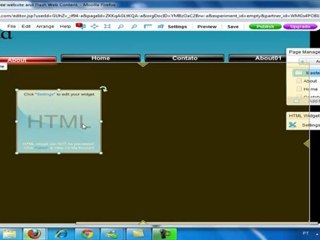 Como adicionar codigos HTML e Java em seu site Flash criado no wix