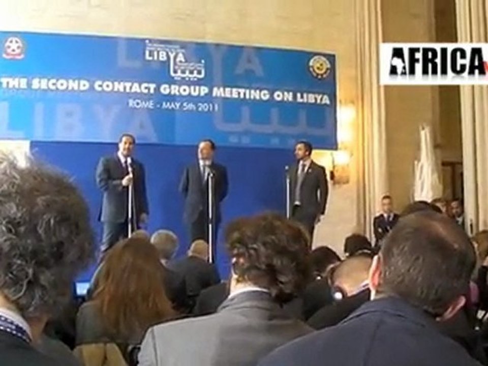 Second contact group meeting on libya - Rome - final press conference 3of3