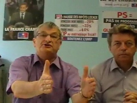 HAUTE-SAONE : LES DEPUTES UMP VANTENT LE BILAN DE SARKOZY