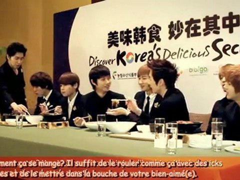 [Anou] Super Junior - Eun Hyuk's favorite Korean food, Japchae [vostfr]