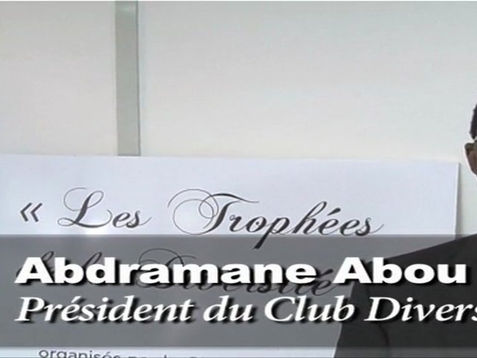 Mr Abou Diarra / Président du Club Diversité