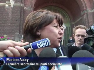 Emotion aux funérailles du député PS Patrick Roy à Denain