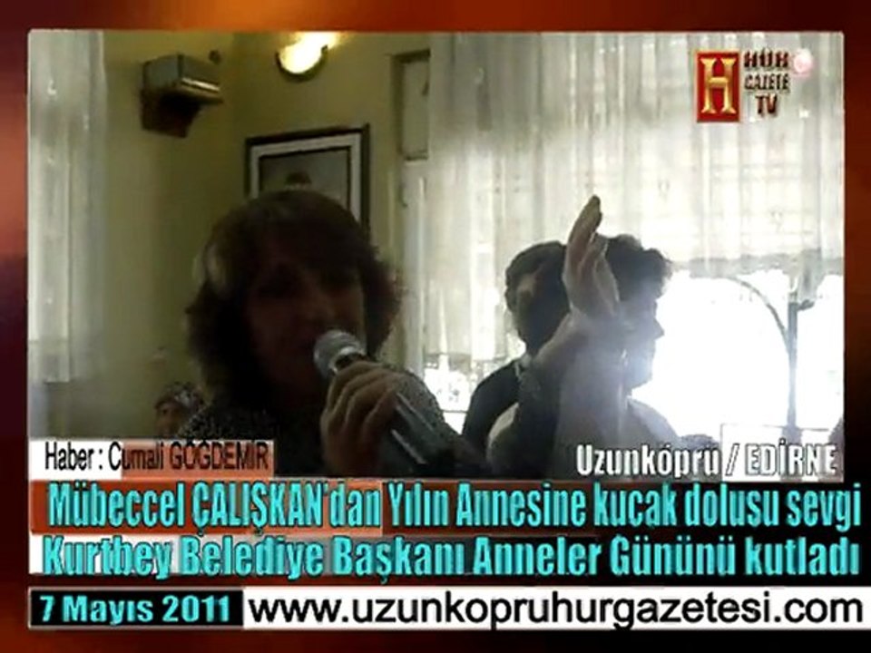 Mübeccel Çalışkan'dan Yılın Annesine Kucak Dolusu Sevgi -Kurtbey Belediye Başkanı Mübeccel ÇALIŞKAN Anneler gününü kutladı 7 mayıs 2011
