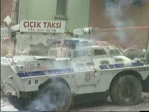 Miting sonrası olaylar çıktı