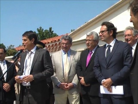 J.G. Amat décoré - les discours de F. Lacas, E. Aboud, R. Couderc