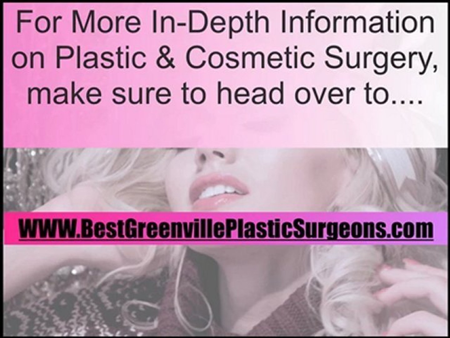 Greenville Plastic Surgery misconception 1