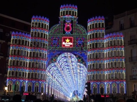 Fallas 2011 Illumination Sueca-Literato Azorín
