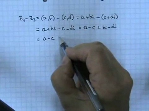17 Demostración resta de números complejos