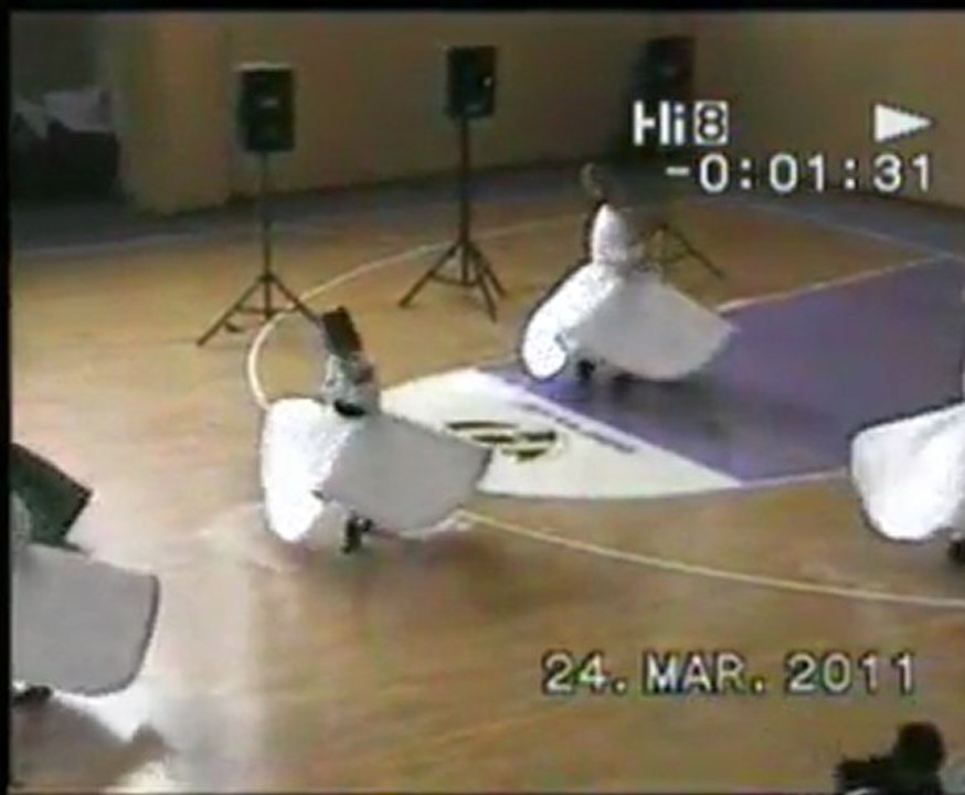 Bursa minik semazenlerin büyük gösterisi kutlu doğum sema töreni