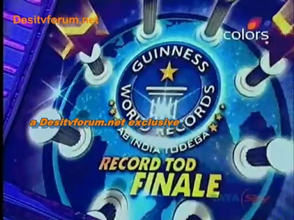 Guinness World Records Ab India Todega - 7th May 2011 pt-5