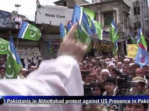 Pakistanis shout 'death to America' over bin Laden raid