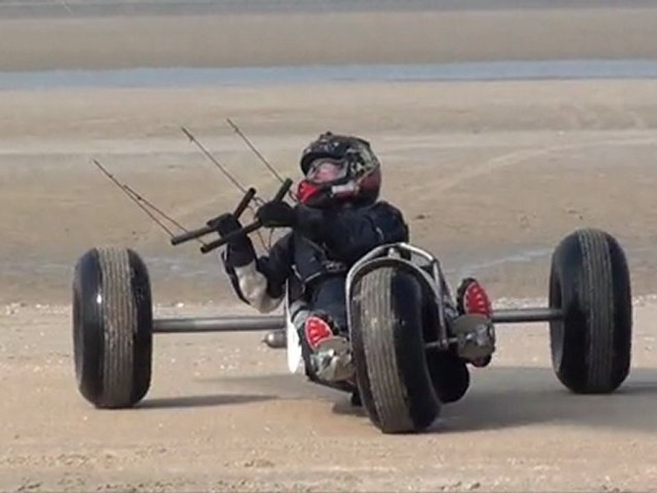 Kite Buggy à Bray Dunes