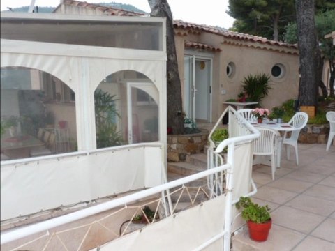 Particulier Loue une villa les pieds dans l'eau à Carqueiranne sans Agence. Location saisonniere