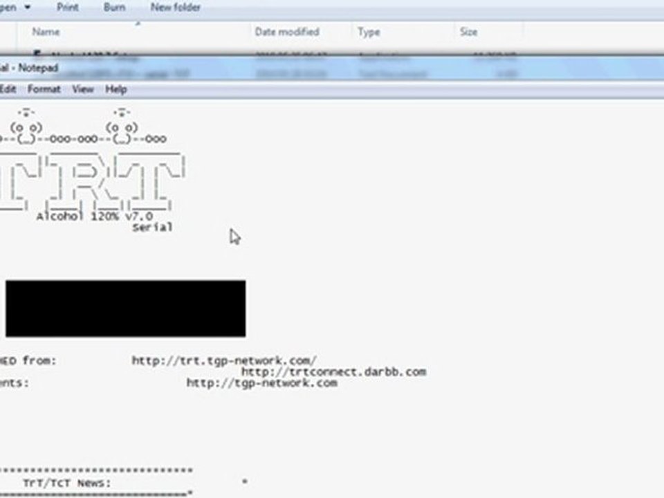 Alcohol 120 7 + serial free download