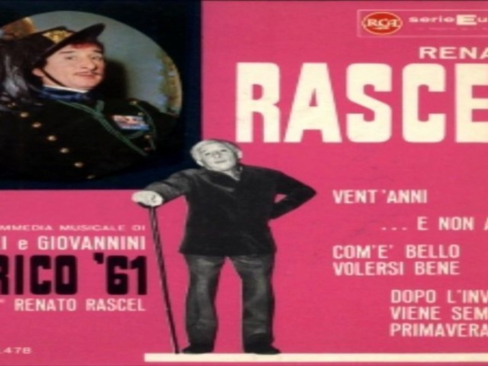.. E NON ADDIO Renato Rascel 1961 (ENRICO '61)