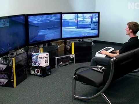 MSI AMD Radeon HD 6870 Review - Eyefinity on 3x 46 LCD TVs (NCIX Tech Tips #83)