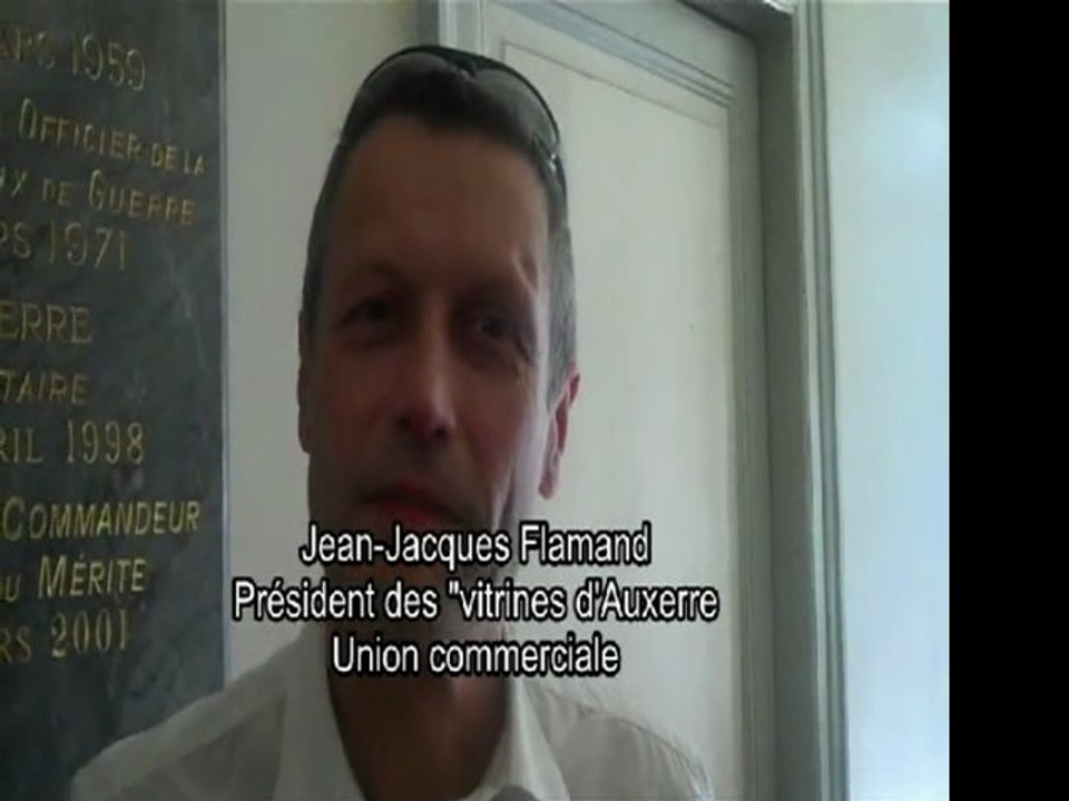La mode des vitrines d'Auxerre